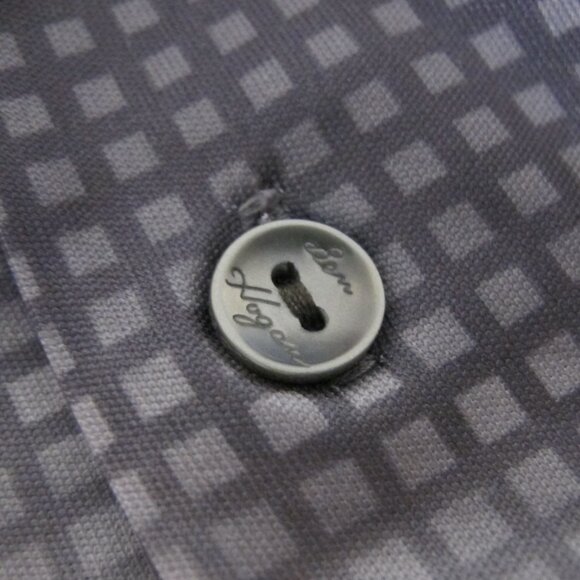 Ben Hogan Performance | Golf Polo Shirt Sleek Green Gray Graphic Design - Picture 5 of 10
